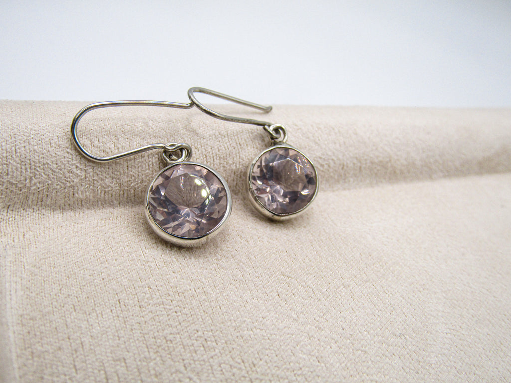 Morganite Drop Earrings