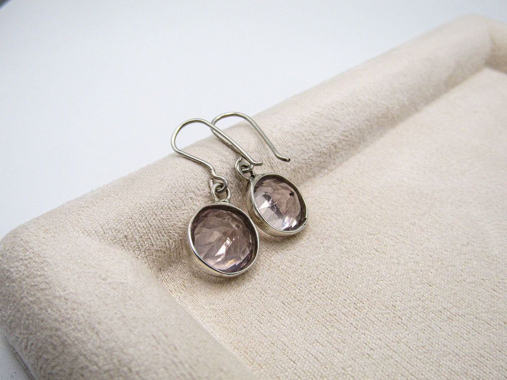 Morganite Drop Earrings