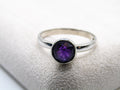 Amethyst Stacking Ring
