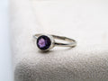 Amethyst stacking Ring