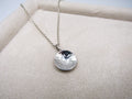 Hammered Disk Pendant