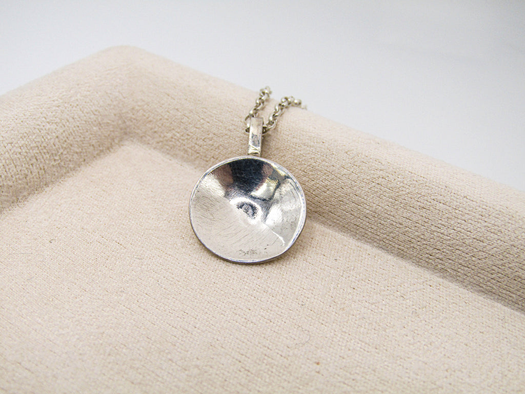 Smooth Disk Pendant